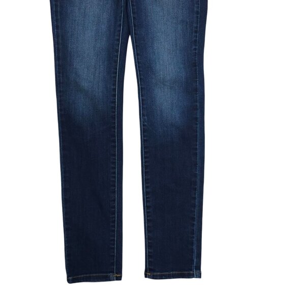 KanCan Curvy Ankle Jeans Womens Size 5 / 26 Mid Rise Dark Wash Denim - Picture 9 of 14